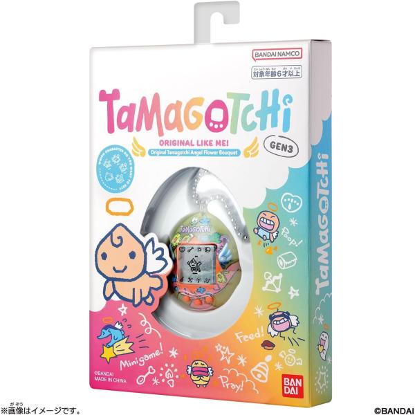新品 Original Tamagotchi Angel Flower Bouquet たまごっち バンダイ BANDAI
