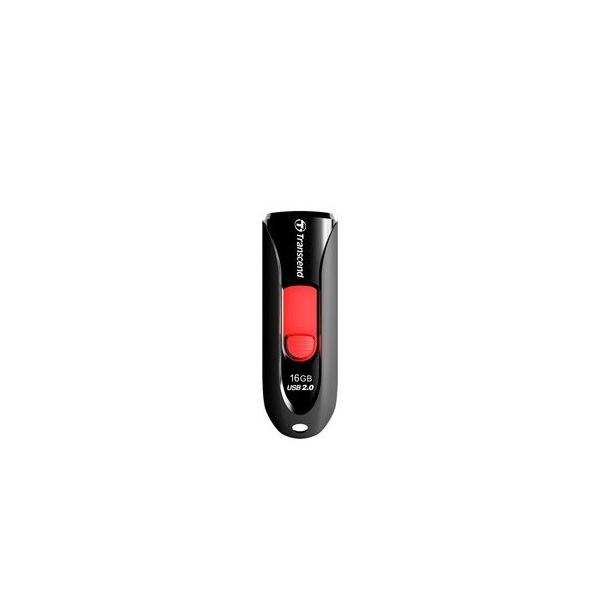 �y���[���֑I���z�g�����Z���h TS16GJF590K USB������ 16GB USB2.0 Pen Drive Capless Black