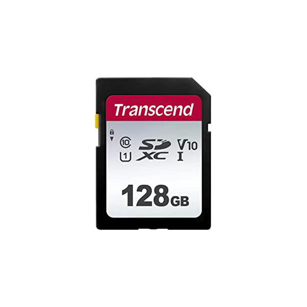 �y���[���֑I���z�g�����Z���h SDXC 128GB TS128GSDC300S Class10 UHS-I U1 SD�J�[�h