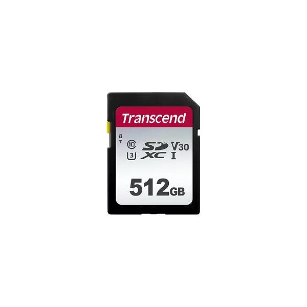 Transcend 【メール便選択可】トランセンド TS512GSDC300S SDXC