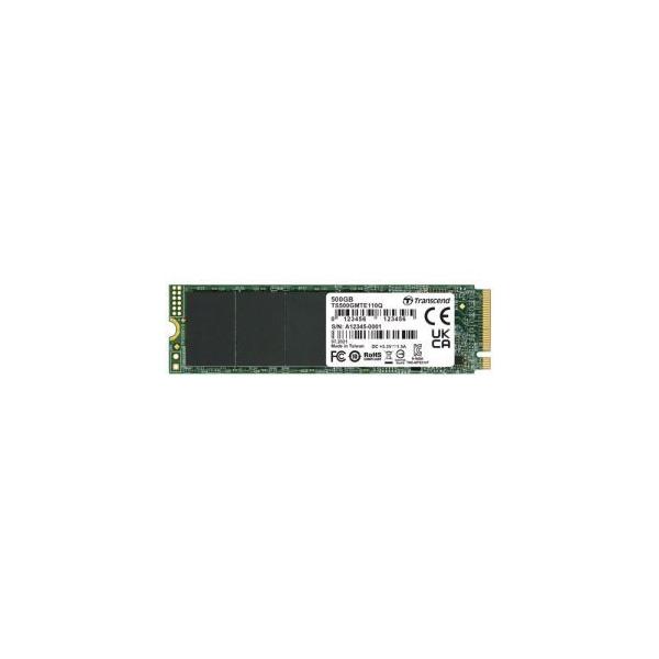 y[֑IzgZh TS500GMTE110Q 500GB M.2 2280 PCIe Gen3x4 M-Key QLC DRAM-less