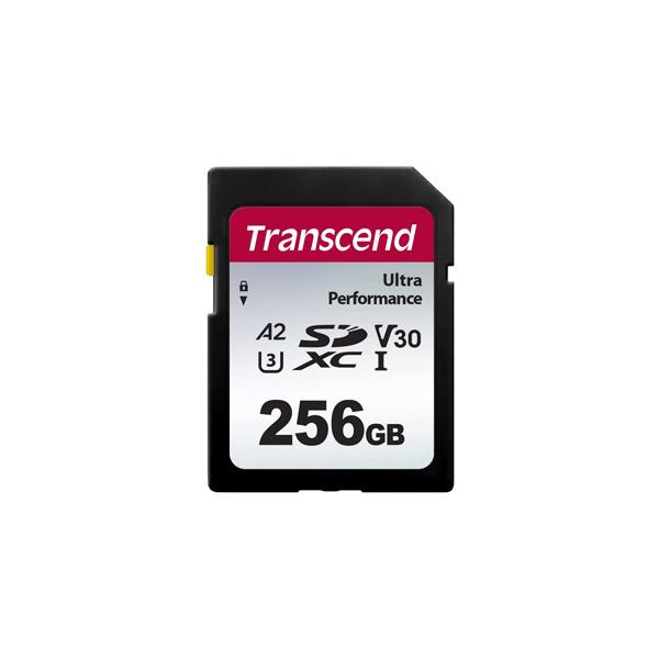 y[֑IzgZh TS256GSDC340S 256GB SD Card UHS-I U3 A2 Transcend