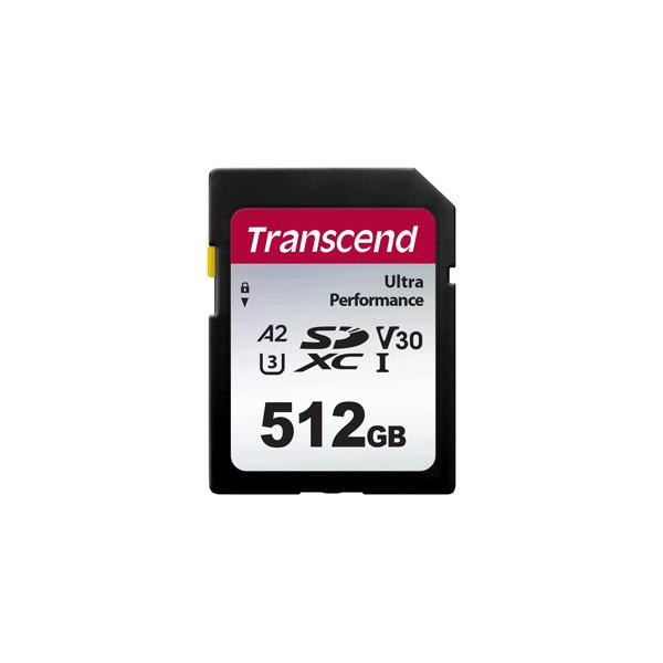 y[֑IzgZh TS512GSDC340S 512GB SD Card UHS-I U3 A2 Transcend