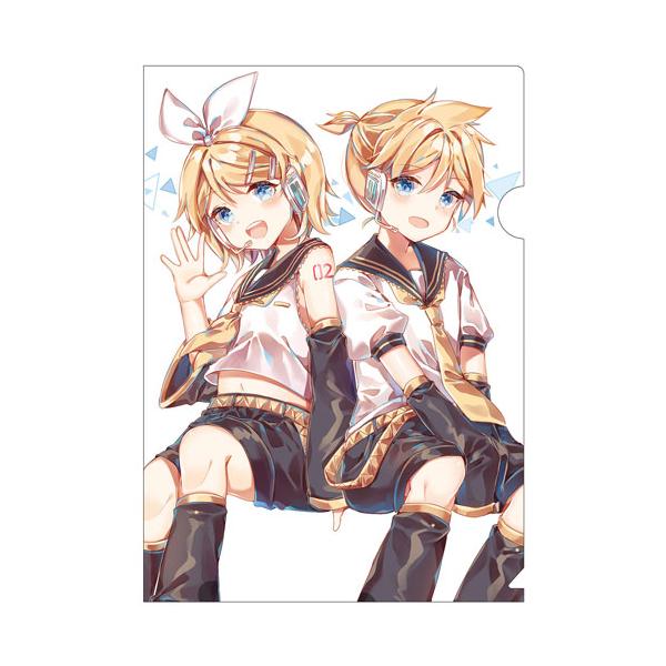 メール便選択可】ボカロクリアファイル 鏡音リン＆レン7