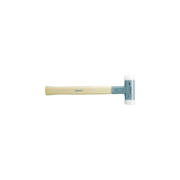 HALDER 3366.070 スーパークラフトハンマー ヒッコリー製ハンドル付ナイロン白 頭径7 ロームヘルド ハルダー