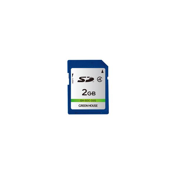 �y���[���֑I���z�O���[���n�E�X GH-SDC-D2G SD�J�[�h 2GB �N���X4