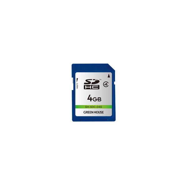 �y���[���֑I���z�O���[���n�E�X GH-SDC-D4G SD�J�[�h 4GB �N���X4
