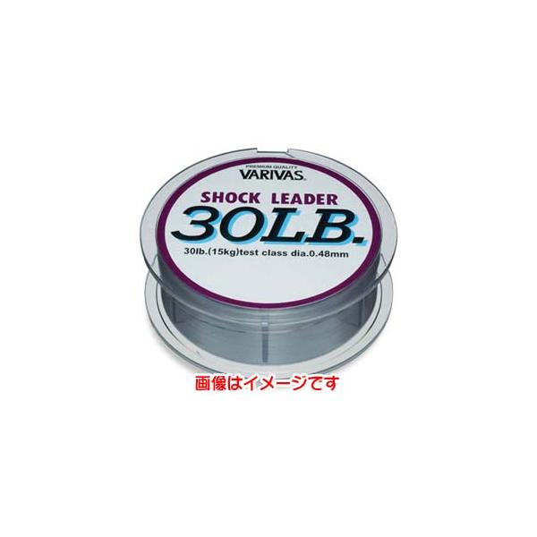 【取寄品 出荷：約5−9日 土日祝除く】【メール便2個まで対象商品】魚の引きに対応して適度な伸びでショックを吸収するショックリーダー。しなやかで扱いやすいナイロン製ショックリーダーは、確実なラインシステムを組むことができ、ルアーのアクション...