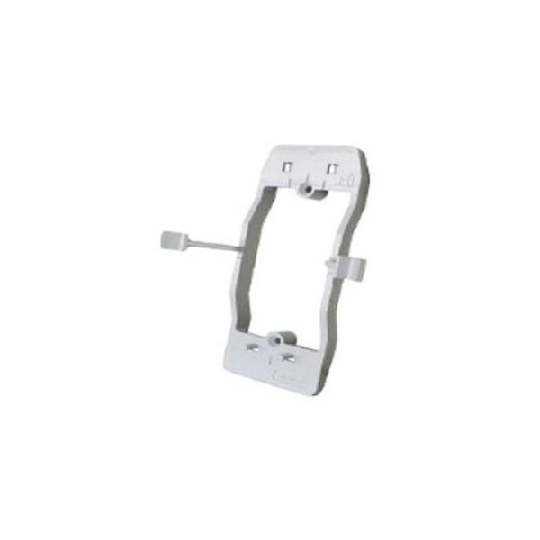 【取寄品 出荷：約5−9日 土日祝除く】ボックスを使わないため経済的！アーム部で仮固定ができ、裏側に落ちませんはめ込むだけの簡単施工ですスイッチ・コンセントの施工作業を簡略化できる樹脂製はさみ枠