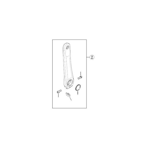V}m SHIMANO Y1KY98040 NN 165mm
