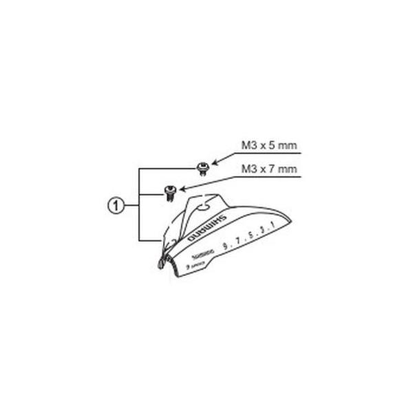 V}m SHIMANO Y6UD98020 Jo[ 7ip ubN &amp; ŒlW M3×5