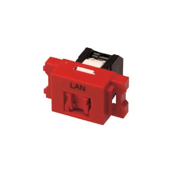 �R�[�j���O VOL-5OCBZL-RDL Cat5e RJ45���W�����[�W���b�N+JIS�v���[�g�p�A�_�v�^�Z�b�g