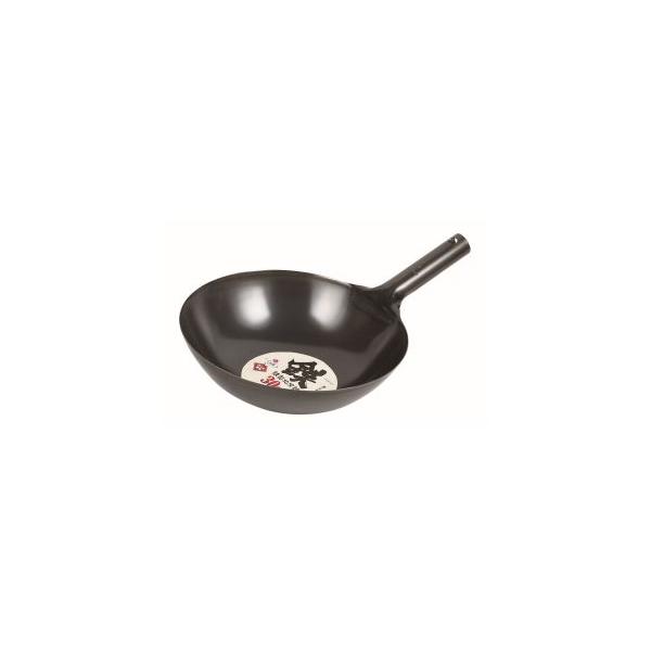 他サイト： パール金属 鉄製 北京鍋 30cm 日本製 ガス火専用 HB-4215の商品画像