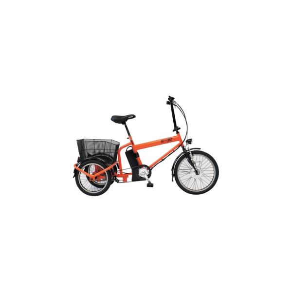 TRUSCO中山 トラスコ THR-5503E-A 電動アシストノーパンク三輪自転車 