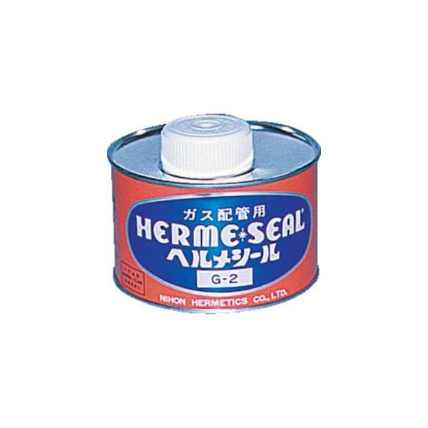 ＨＥＬＭ ガス配管用シール剤ヘルメシールＧ―２・５００ｇハケ付 G-2B