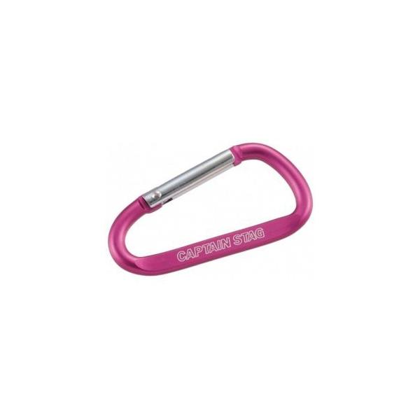 他サイト： 【メール便選択可】キャプテンスタッグ アルミアクセサリー Dカラナビ ピンク M UM1840の商品画像