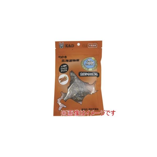 K&amp;D エゾ鹿肉にんじんチップス カルシウム入