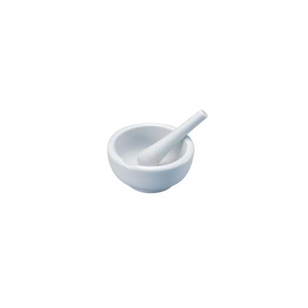 他サイト： 磁製乳鉢 φ60mm 乳棒付き 6-549-01の商品画像