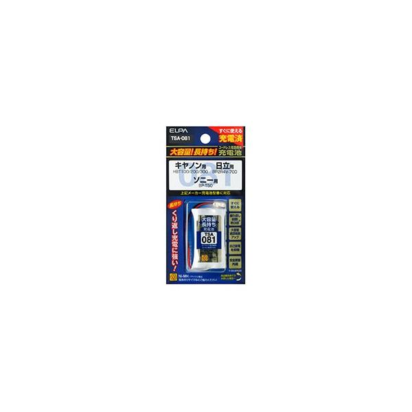 �G���p TSA-081 ��e�ʒ������[�d�r ELPA �����d��