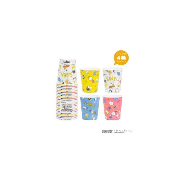 他サイト： サンナップ スヌーピー レトロパターン ペーパーカップ 205mL 25個 C2025RPの商品画像