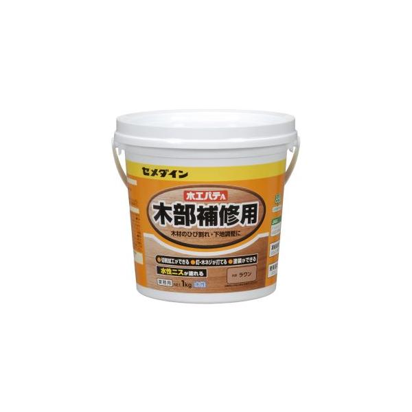 他サイト： セメダイン HC-156 木工パテA 業務用 ラワン 缶 1kgの商品画像