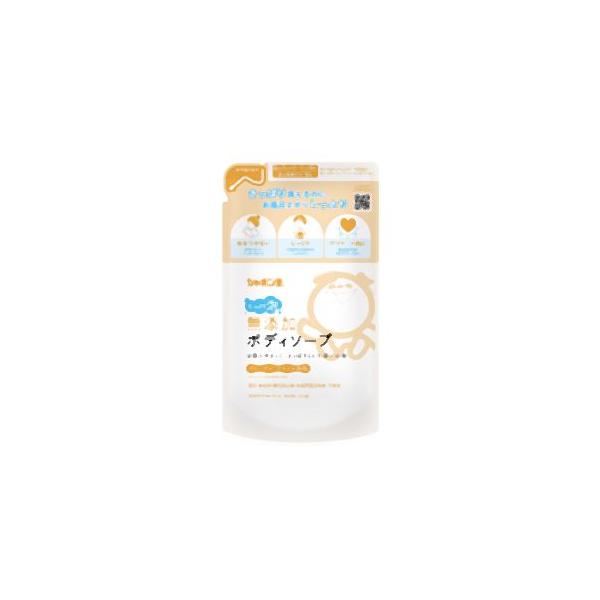 シャボン玉石けん 無添加ボディソープ たっぷり泡 つめかえ用 470mL