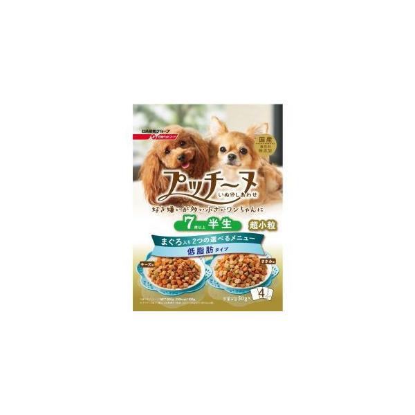 他サイト： 日清 いぬのしあわせ プッチーヌ 半生 7歳からの高齢犬用 低脂肪タイプ 200gの商品画像