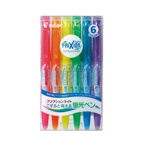 他サイト： 【メール便選択可】パイロット SFL-60SL-6C フリクションライト 6色セットの商品画像