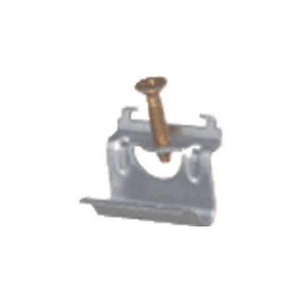 【取寄品 出荷：約5−9日 土日祝除く】【メール便6個まで対象商品】石膏ボード用はさみ金具　ホテルミニプレート　巾木コンセント用　9 - 15mm壁用