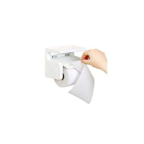 他サイト： レック r+style ペーパーホルダー棚付 BB-374の商品画像
