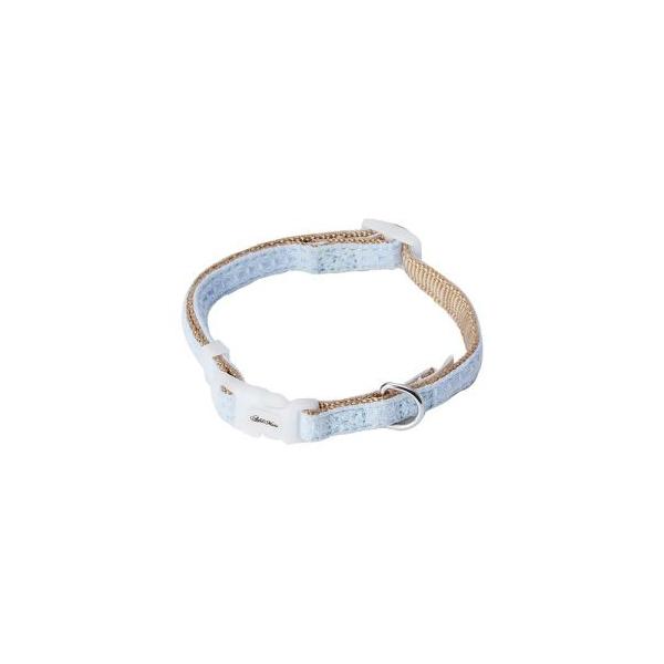 【取寄品 出荷：約5−9日 土日祝除く】温かみのある見た目と肌触りの良さが魅力のワッフル生地を犬具表生地に使用。ワンタッチで装着できるバックルを採用。