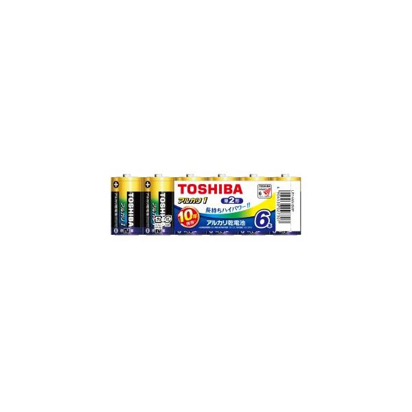 他サイト： 東芝 LR14AN 6MP アルカリ乾電池 アルカリ1の商品画像
