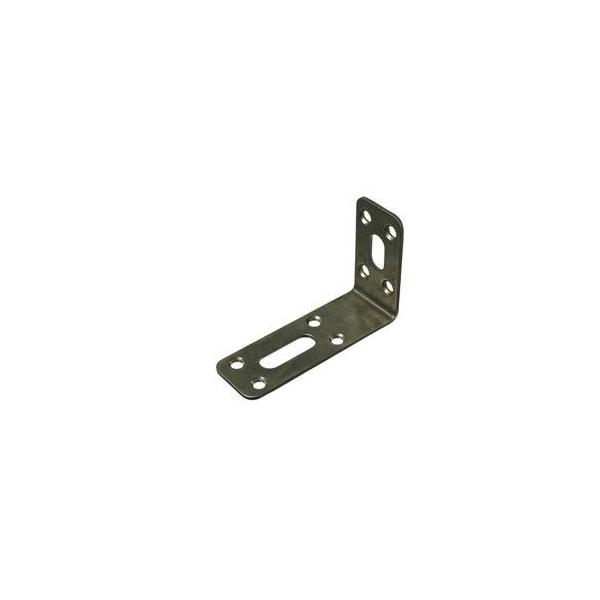 【メール便選択可】マイスト 5209 取付金具 ステンレス L字 2×25×48×74mm