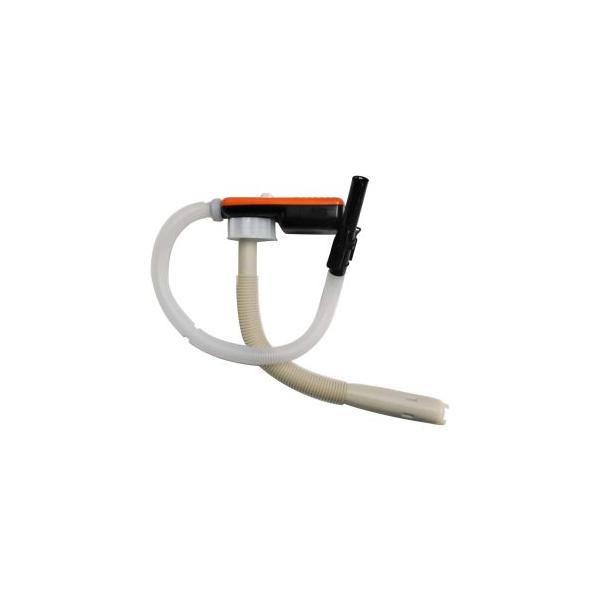 【取寄品 出荷：約5−9日 土日祝除く】ポリタンク直付け 自動停止 給油 ポンプ 単一電池灯油タンクに取り付けて使用する、灯油専用の電動ポンプ。