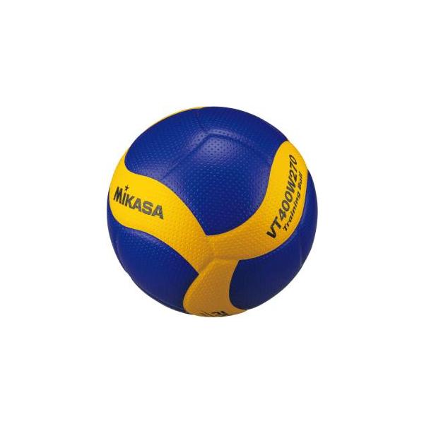 MIKASA（ミカサ） バレー4号 トレーニング270g 青/黄 VT400W270