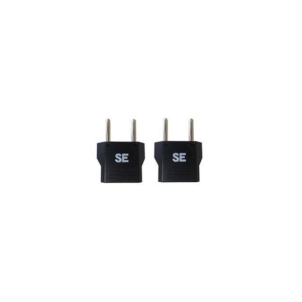 【新品/取寄品/代引不可】海外用変換プラグSEタイプ2個セット NTI-159