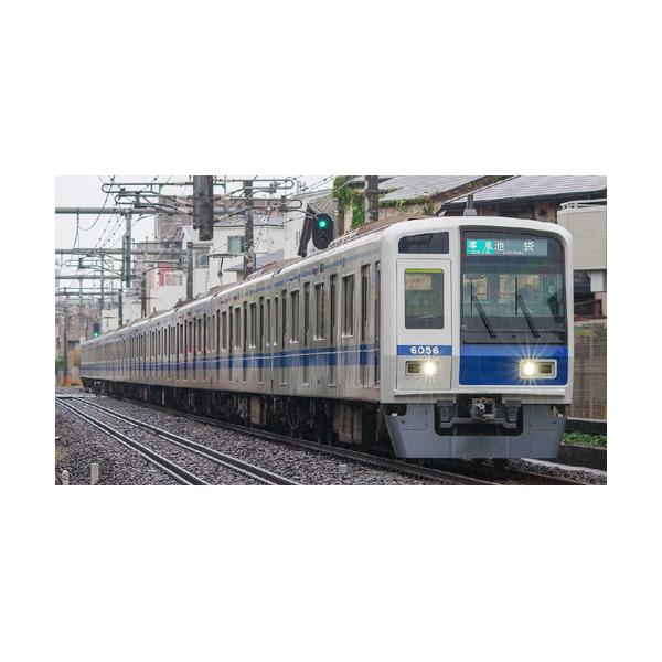 グリーンマックス 31993 西武6000系アルミ車(6156編成・シングルアームパンタグラフ)基本4両編成セット(動力付き) GREEN MAX