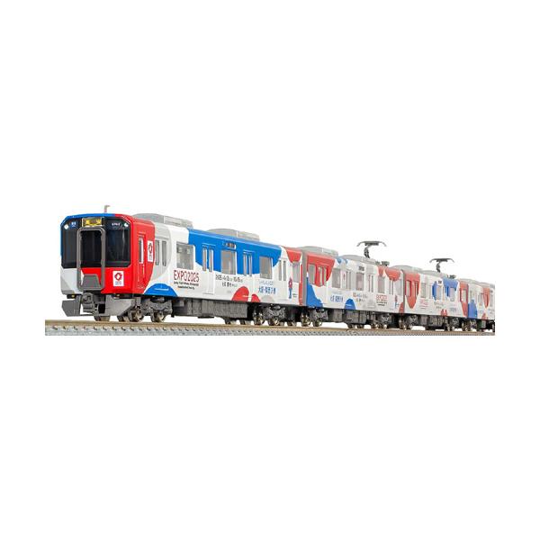 型番50801近鉄5820系　大阪線 大阪・関西万博ラッピングトレイン6両セット グリーンマックス 50801 近鉄5820系 大阪線 大阪 関西万博