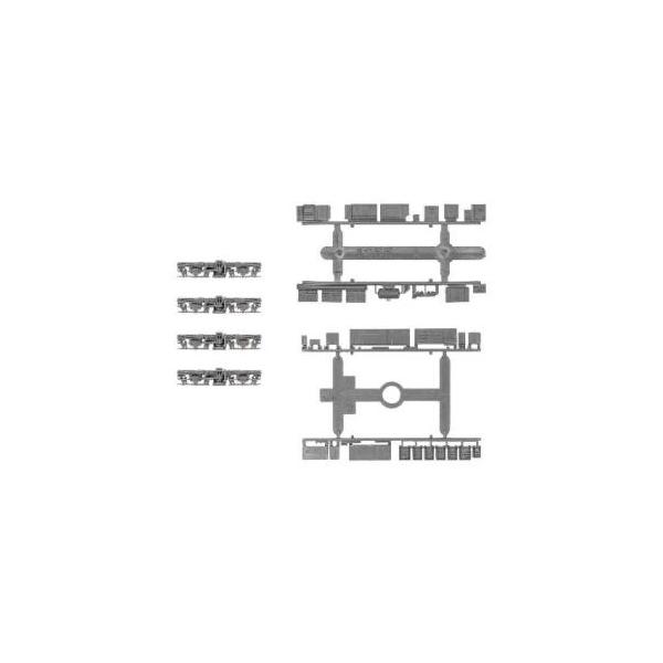 グリーンマックス 8522 動力台車枠 床下機器セット A-36 FS345+4055A/JM