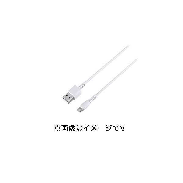 obt@[ BSMPCL115WH USB2.0P[u Type-A to Lightning MFiF؃f zCg 1.5m