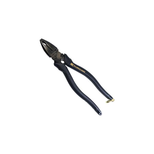 他サイト： 【メール便選択可】フジ矢 3020N-200BG 偏心パワーペンチ バリ処理機能付き 黒金の商品画像