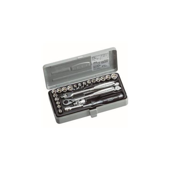 TONE（トネ） S2187C ソケットレンチセット 6角タイプ 差込角6.35mm 25