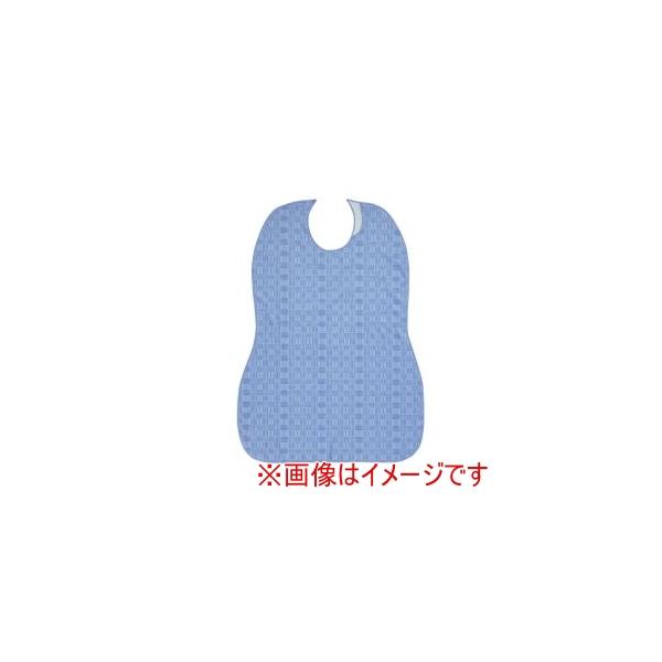 他サイト： フットマーク 298811 403720 長持ちする大きなお食事エプロン ブルー チェックの商品画像
