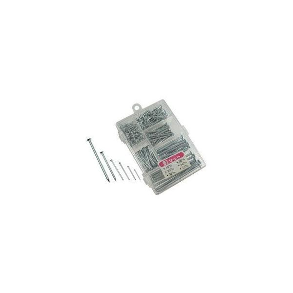 他サイト： 【メール便選択可】ハイロジック C-933 丸釘セット ケース入 00013933-001の商品画像