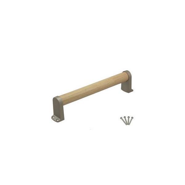 ハイロジック 97252 木製手すり タテ ヨコ兼用 300mm 00097252-001