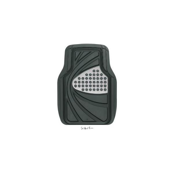 他サイト： ボンフォーム デザインラバーマット 前席用 シルバー 6449-01SIの商品画像