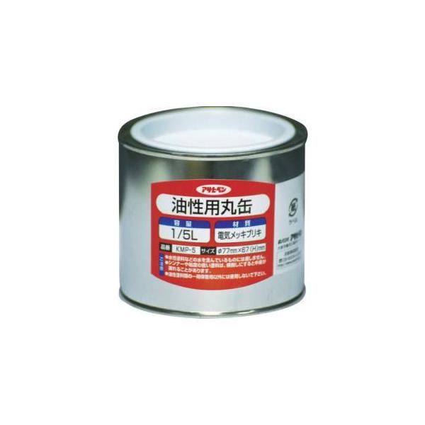 【未開封品】CAN コレクションセット　缶型BOX付き アサヒペン 油性用丸缶 1/5L 222763 : あきばおー ヤフーショップ