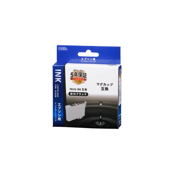【取寄品 出荷：約4−8日 土日祝除く】【メール便1個まで対象商品】エプソンプリンター用インクカートリッジですエプソン純正インク マグカップ 顔料ブラック（MUG-BK）の代わりに使えます