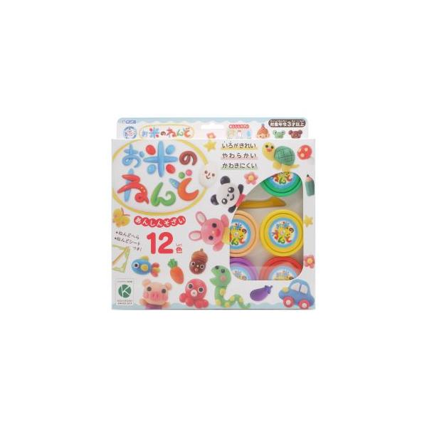 他サイト： 銀鳥産業 お米のねんど 12色セット ANRD12ZFRの商品画像