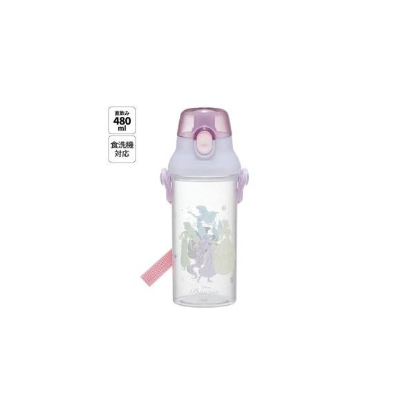 他サイト： スケーター プリンセスシルエット 食洗機対応プラスチッククリア 480ml PSB5TRの商品画像
